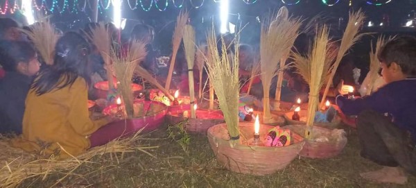 दाजुभाइको दीर्घायुको कामना गरिने पर्व सामाचकेवा     